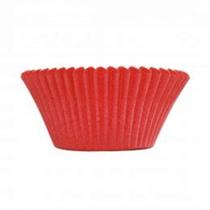 Mini Forminha Forneável CupCake Vermelho com 54 un. - UltraFest
