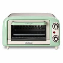 Mini forno elétrico ariete vintage 10l 800w verde 220v 00c391904arbr