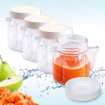 Mini frasco de plástico transparente de 250 ml de reposição para o liquidificador Oster