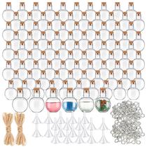 Mini frascos de poções de plástico Bokon, pacote 90, 30 ml com rolhas Mini frascos de poções de plástico Bokon, pacote 90, 30 ml com rolhas