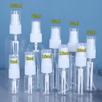 Mini Frascos De Spray Vazios De Plástico Transparente Para Perfume Para Viagem, Pacote Com 5