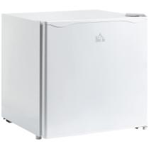 Mini freezer HOMCOM de 1,1 pés cúbicos, bancada, compacta, vertical, branca