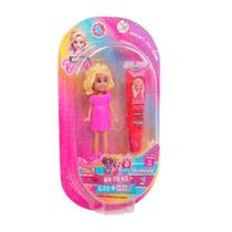 Mini Friends Gloss e Roupa Surpresa Make Brinq Colecionáveis 3+ Anos Sortidas 1 Unidade