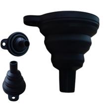 Mini Funil De Silicone Retrátil Flexível Portátil Dobrável Multiuso