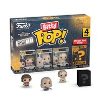 Mini Funko Bitty Pop! O Senhor dos Anéis - Pacote com 4 Brinquedos Colecionáveis