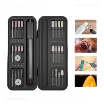 Mini Furadeira Elétrica DUKA ATuMan Kit De Ferramentas Rotativas De Velocidade Variável Caneta