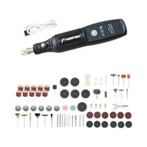 Mini Furadeira Elétrica Sem Fio USB - Ferramenta Rotativa Portátil para Artesanato, Joias e Metal