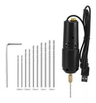 Mini Furadeira Usb Portátil Artesanato Resina Madeira Jóias Mini Furadeira Usb Portátil Artesanato Resina Madeira Jóias