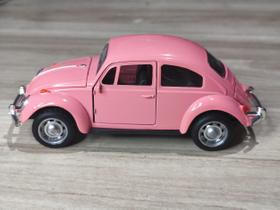 Mini Fusca Clássico em Metal com Fricção: Carrinho Colecionável Retrô Durável