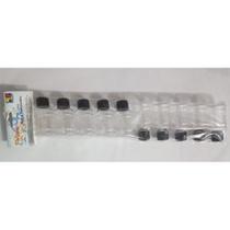 Mini Galao 45 Ml Com Tampa Preto C 10 Unid Mini Galao 45 Ml Com Tampa Preto C 10 Unid