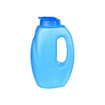 Mini Galão De Água 1,55 Litros Com Alça Squeeze Garrafa Academia Geladeira Jarra de Suco Antivazamento Slim Livre de BPA