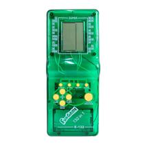 Mini game eletrônico de plástico 132 em 1 fun game retrô