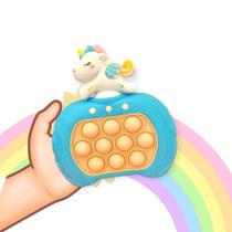 Mini Game Pop It Brinquedo Anti Stress Eletrônico Unicórnio Musical Jogo Led Mini Game Pop It Brinquedo Anti Stress Eletrônico Unicórnio Musical Jogo Led