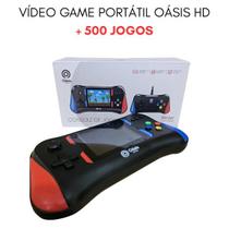 Mini game Portátil com Controle e 500 jogos Menino Menina Presente Oásis