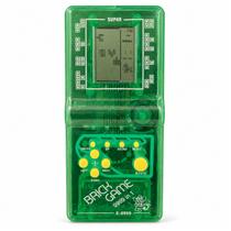 Mini Game Portátil Retrô LCD Brick Game 9999 Jogos Verde