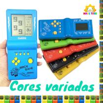 Mini Game retrô 132 Jogos Cores Diversas Transparente