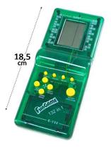 Mini Game Jogo Tetris Retro Portátil lcd 23 Jogos + 2 Pilhas Educativo Quebra  Cabeça Blocos para Crianças Adulto - lvo