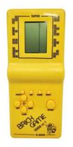 Mini Game Retrô Portátil Brick Game 9999 In 1 Amarelo