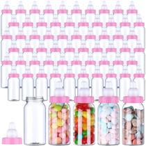 Mini Garrafas de Leite para Bebês PINKXHY (60 Unidades) - Ideal para Chá de Bebê Mini Garrafas de Leite para Bebês PINKXHY (60 Unidades) - Ideal para Chá de Bebê