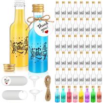 Mini garrafas de licor OurWarm Happy Birthday, pacote de 50 ml com Acc Mini garrafas de licor OurWarm Happy Birthday, pacote de 50 ml com Acc