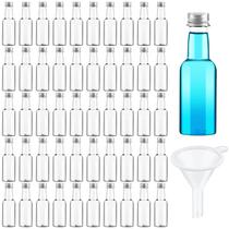 Mini garrafas de licor Tessco para você, 100 unidades de plástico de 25 ml