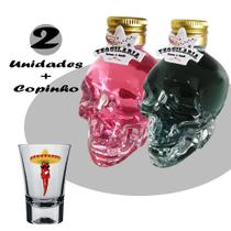 Mini Garrafinha Caveira -tequila drink kit Skull shot - TEQUILARIA