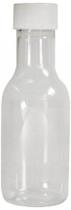 Mini Garrafinha Pet 50Ml Com Tampa Branco 100Un Lembrancinha