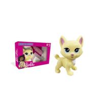 Mini Gata Xixi - Creme Claro - Mini Pets Com Acessorios Da Barbie - Mattel