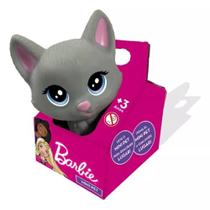 Mini Gatinha Barbie Cinza Pupee 1200