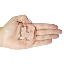 MINI GATO RETO CRISTAL - (3,5 a 5,5)cm
