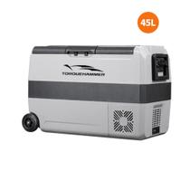 Mini Geladeira 45L Portátil 12v/24v 110v/220v Caminhão Carro Camping Torquehammer VPL-3204
