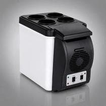 Mini Geladeira Automotiva 6L 12V com Função Resfriar e Aquecer Portátil Mini Geladeira Automotiva 6L 12V com Função Resfriar e Aquecer Portátil