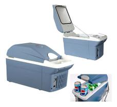 Mini Geladeira Automotiva Cooler Carro 12v Nautika 8 Litros