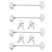 Mini geladeira Cabinet Locks Hotop para crianças branca