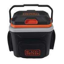 Mini Geladeira de Viagem Black & Decker 24L, 12V, , Preto/Laranja - BDC24L-LA