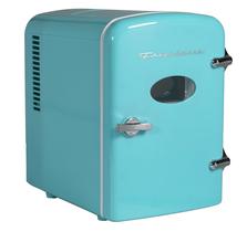 Mini Geladeira Frigidaire EFMIS137-BLUE Retro 6L Azul