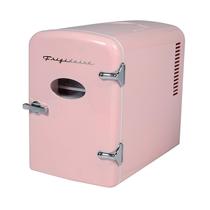 Mini geladeira Frigidaire EFMIS175 Retro 6L 9 latas rosa