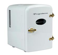 Mini geladeira Frigidaire Retro Personal Cooler 6L 9 latas brancas