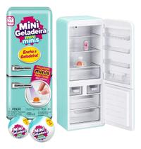 Mini Geladeira Mini Brands Original Com 2 Cápsulas Surpresa Colecionável Infantil Brinquedo Interativo Com Luz Mini Geladeira Mini Brands Original Com 2 Cápsulas Surpresa Colecionável Infantil Brinquedo Interativo Com Luz