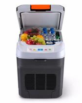 Mini Geladeira Portátil 25 Litros Bivolt Carro Camping Praia Quente Frio Resfria 28c