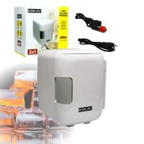 Mini Geladeira Portátil 4L 12v 127v Casa, Carro, Van, Ônibus
