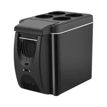 Mini Geladeira Portátil Compacta De 6L, Refrigerador De Carro 12V Para Camping E Viagens, Caixa