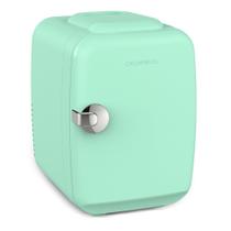 Mini Geladeira Portátil CROWNFUL 4L - Refrigerador e Aquecedor Verde