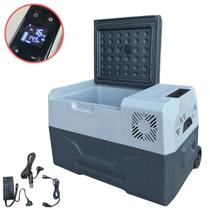 Mini Geladeira Portátil Quadrivolt Caminhão Barco Carro Ônibus Van Camping 30 Litros