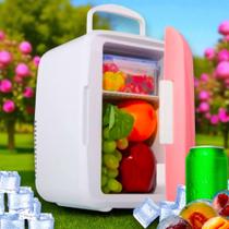 Mini Geladeira Portátil Refrigeração Skincare 4L 12V Carro Casa Portatil Profissional 2 em1 Mini Geladeira Portátil Refrigeração Skincare 4L 12V Carro Casa Portatil Profissional 2 em1