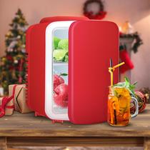 Mini geladeira Simple Deluxe Portable 4L/6 Lata Refrigerador/Aquecedor Vermelho