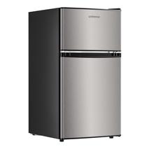 Mini Geladeira Upstreman 3,2p³ com Freezer - Aço Inoxidável