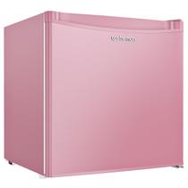 Mini geladeira Upstreman 50L com freezer de 1,7 pés cúbicos rosa FR17