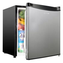 Mini geladeira Upstreman 50L com freezer de aço inoxidável de 1,7 pés cúbicos
