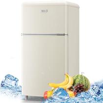 Mini Geladeira WANAI 3,5 Pés Cúbicos com Freezer - Creme